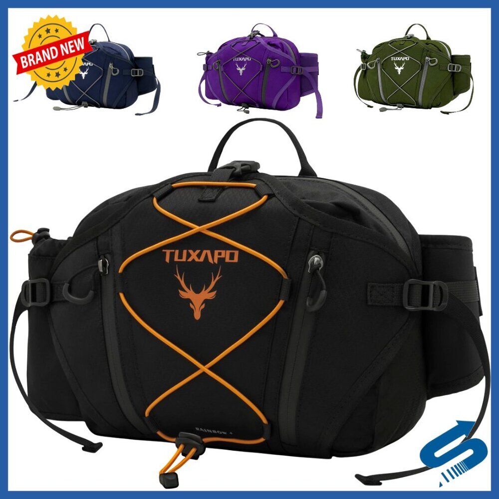 Large 4L Unisex Waist Pack for Running Cycling Hiking Outdoor Travel